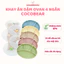 Khay Ăn Dặm Cocobear Chất Liệu Silicon Dày Dặn Kèm Nắp Đậy Trong Suốt , Khay Ăn Dặm Có Đế Hít Chống Trơn Trượt