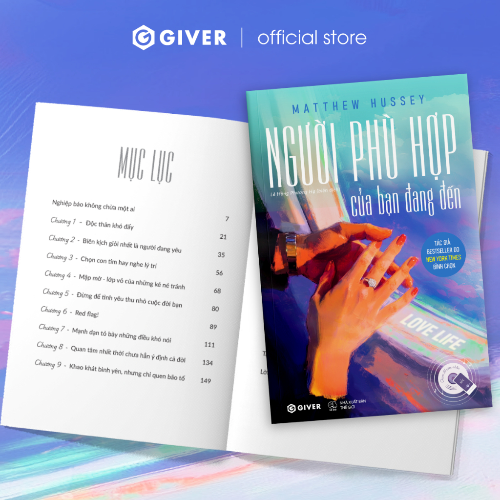 Sách - Combo 2 Cuốn: Người Phù Hợp Của Bạn Đang Đến + Tái Sinh Tính Nữ - GIVER Books