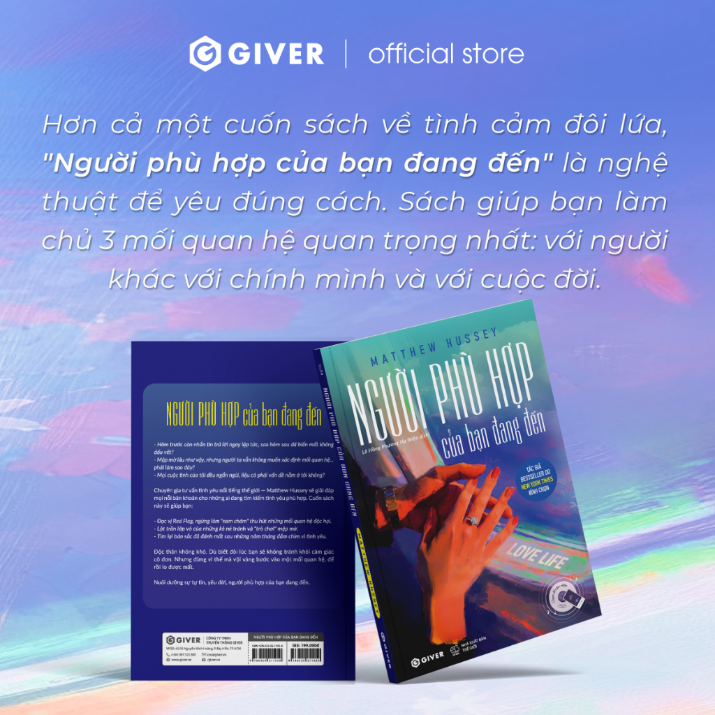 Sách - Combo 2 Cuốn: Người Phù Hợp Của Bạn Đang Đến + Tái Sinh Tính Nữ - GIVER Books