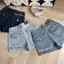 YURI JEANS - (MÃ 66) Quần Short Jean Nữ Lưng Cao Phối Túi Kiểu