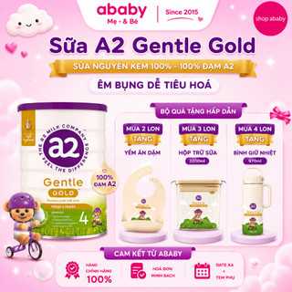 [DATE SAU 12/2027] Sữa A2 Milk Gentle Gold Úc 800g Số 1 2 3 4 Chính Hãng