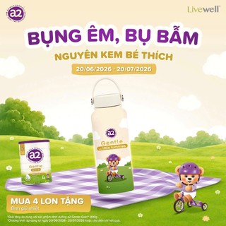 [DATE SAU 12/2027] Sữa A2 Milk Gentle Gold Úc 800g Số 1 2 3 4 Chính Hãng