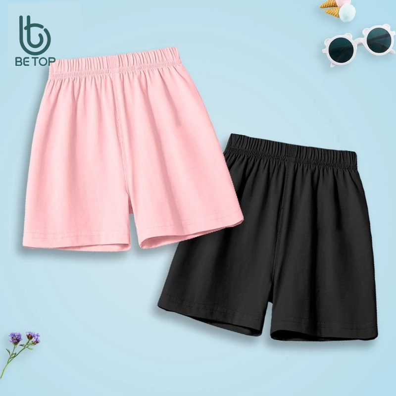Quần Đùi Bé Trai Bé Gái BETOP , Quần Short Chất Cotton Sợi Thoáng Mát Co Giãn Tốt Cho Bé 10-45kg