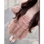 Đầm tay hến bèo tầng viền lụa