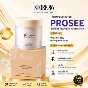 Kem Hấp Tóc Prosee Biotin Protein IJ-1 500ml | Tóc Mềm Mượt, Dễ Chải, Dưỡng Ẩm Chuyên Sâu
