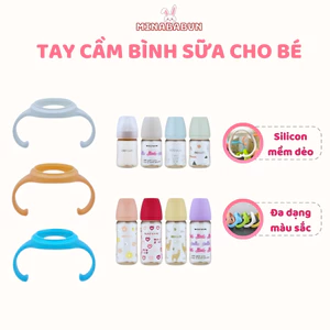 Tay cầm bình sữa MY nhựa dẻo an toàn, Tay cầm MY cho bé nhiều màu dễ sử dụng