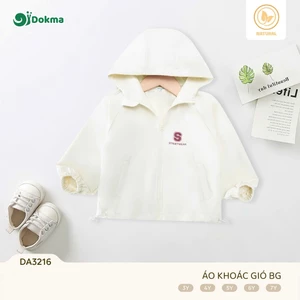 Áo Khoác Gió Có Mũ Dokma Cho Bé DA3214 DA3077 DA3216 DA3217