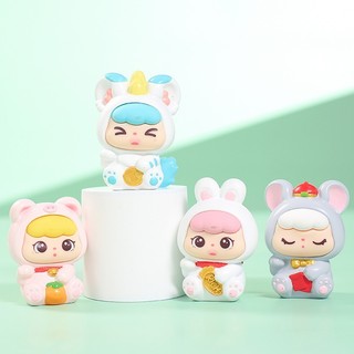 Túi Mù Bean Mini Bé Con 12 Con Giáp Blind Box Figure Mini Đồ Chơi Sưu Tầm Cute Phiên Bản Bí Ẩn