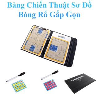 Bảng Chiến Thuật Sơ Đồ Bóng Rổ Gấp Gọn Đa Năng