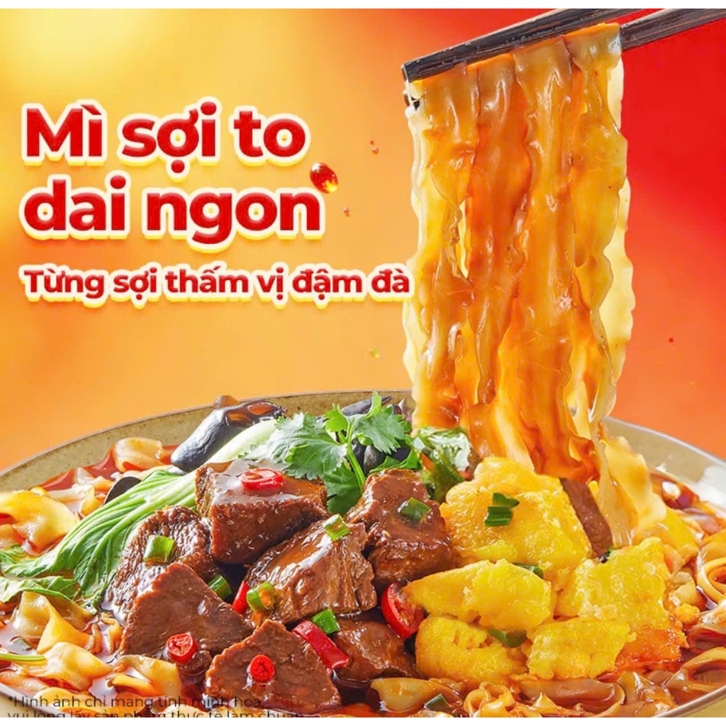 Túi 5 gói Mì Jinmailang mì dao cắt chính gốc Sơn Tây,vị cay tê lưỡi, không chiên, hương vị Trung Hoa ngon