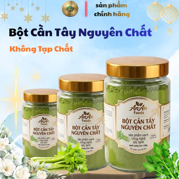 Bột cần tây nguyên chất thơm ngon tự nhiên dùng detox giảm cân thanh nhiệt mát gan đẹp da dáng thon