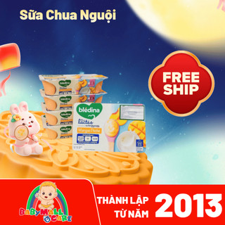 Sữa Chua Nguội Bledina Pháp 55g Nhiều Vị Cho Bé 6M+ Babymall & Care