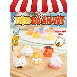 Túi Mù , Bean Mini Tiệm Đồ Ăn Vặt Ngọt Ngào Blind Bag Figure Mini Siêu Cute Đồ Chơi Sưu Tầm 12+1 Phiên Bản Bí Ẩn