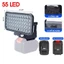 Đèn LED Siêu Sáng Sử Dụng Chân Pin Phổ Thông 35- 55 LED Với 2 Chế Độ Sáng, Có Cổng Sạc Điện Thoại USB