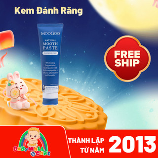 Kem Đánh Răng MooGoo Nano Hydroxyapatite Không Fluoride Cho Gia Đình Babymall & Care