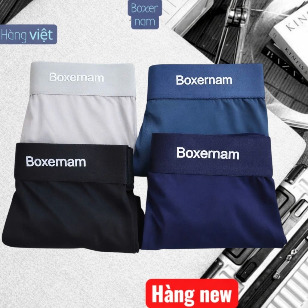 (GIÁ XƯỞNG) COMBO QUẦN BOXER NAM CAO CẤP