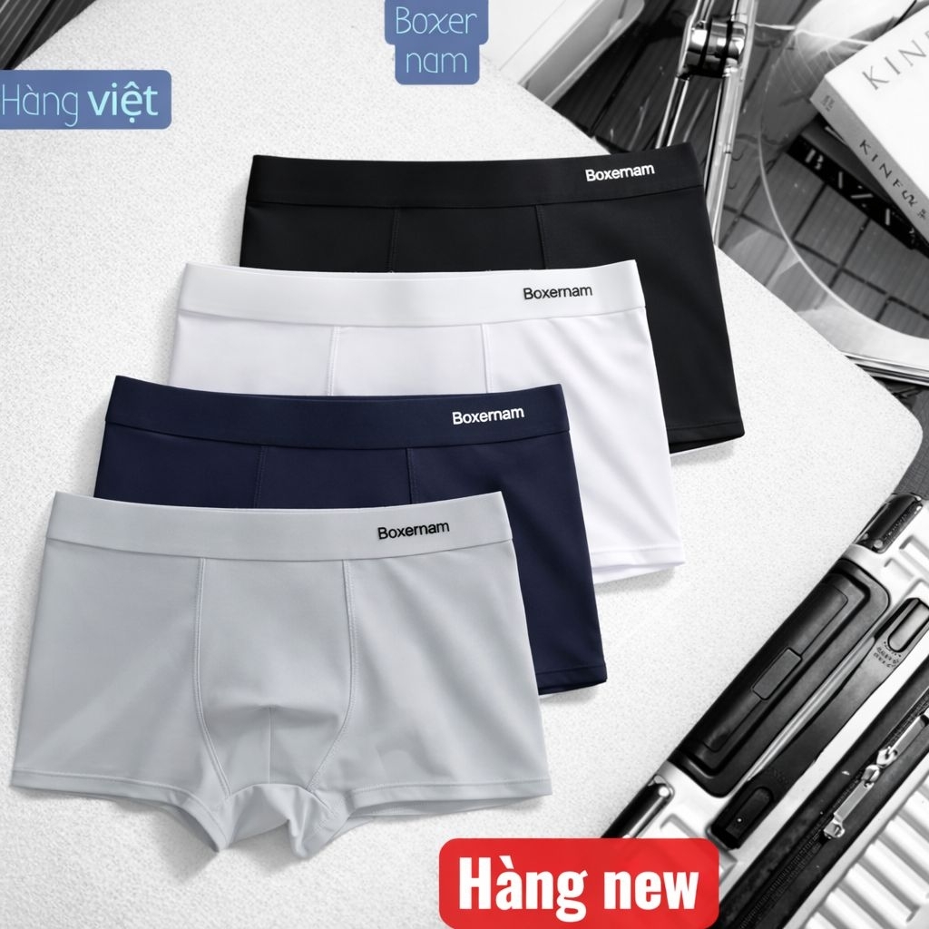 (GIÁ XƯỞNG) COMBO QUẦN BOXER NAM CAO CẤP