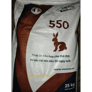Cám thỏ viên VIEPro 550 | Thức ăn cho thỏ, bọ ú, chuột lang | Loại dùng thử 500g - 2kg