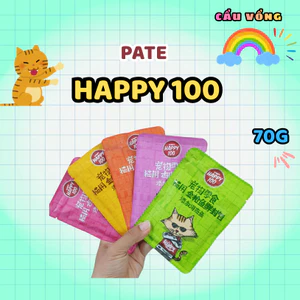 Pate WANPY HAPPY 100 cho mèo - Gói 70g