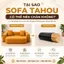 Sofa Giường Gấp Gọn 2in1 Tahou, Sofa Nén Chân Không Kiêm Giường Ngủ Dành Cho Phòng Khách Căn Hộ Nhỏ