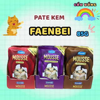[Hỏa Tốc] Pate FAENBEI dạng kem cho mèo - Gói 85g