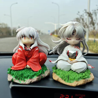 Figure Sesshōmaru Ngồi – Inuyasha – Mô Hình GK Chi Tiết – Trang Trí Xe Hơi, Quà Tặng Anime