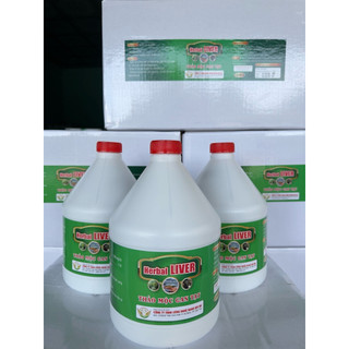 (5 TẶNG 1) Herbal LIVER 2L- Tạt bổ sung thảo mộc dưỡng gan, hổ trợ gan tôm chuyển hoá, duy trì màu sắc cấu trúc gan tuỵ