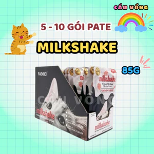 5 - 10 gói Pate MILKSHAKE vị gà cho mèo - Gói 85g