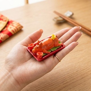 Mô hình 3D trang trí có nam châm, nhiều mẫu. Trang trí Bàn thờ Thần Tài Thổ Địa mini