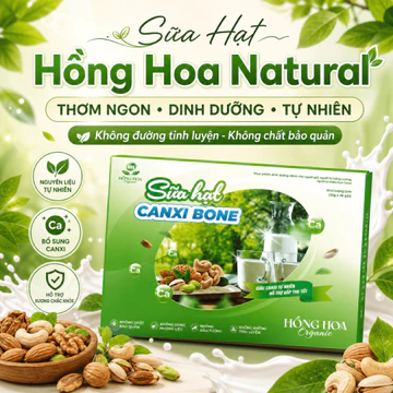 Sữa hạt Canxi Bone ORGANIC – Sữa hạt bổ sung canxi thuần chay