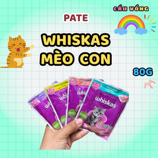 [Hỏa Tốc] Pate mèo con WHISKAS - Gói 80g