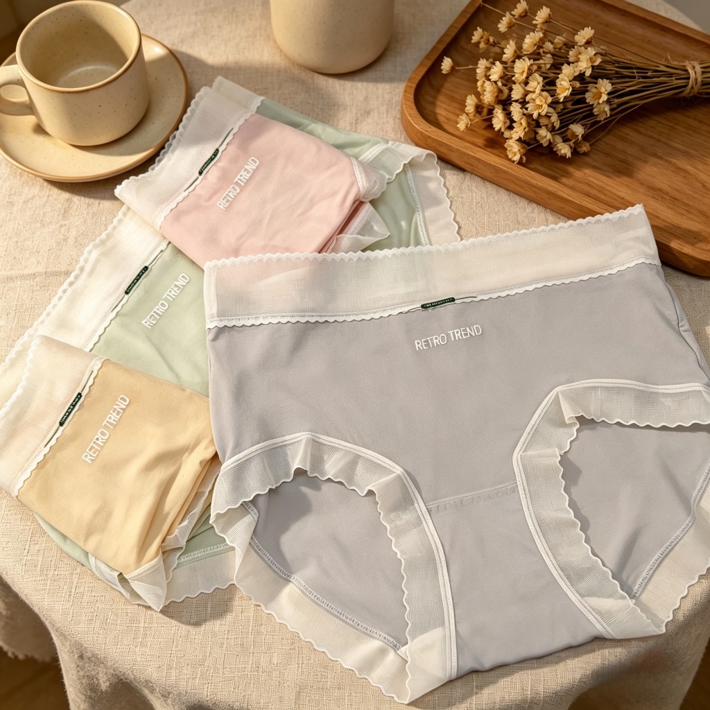 [Set 10]Quần Lót Nữ Mát Lạnh Kháng Khuẩn 7A Cao Cấp, Không Hằn Viền, Thoáng Khí, Co Giãn 4 Chiều, Thấm Hút