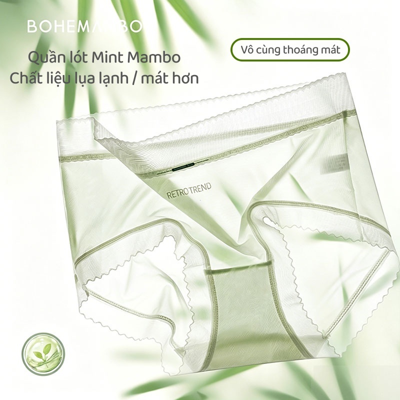 [Set 10]Quần Lót Nữ Mát Lạnh Kháng Khuẩn 7A Cao Cấp, Không Hằn Viền, Thoáng Khí, Co Giãn 4 Chiều, Thấm Hút