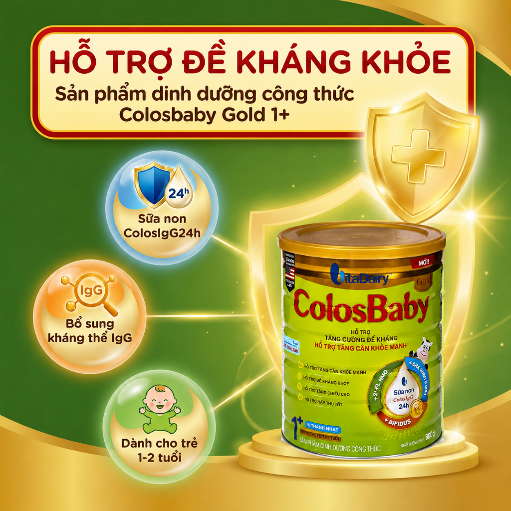 Mẫu Mới Nhất [VỊ THANH NHẠT] ColosBaby Gold0+,1+,2+ đủ số lon 800gr (DATE MỚI NHẤT-A)
