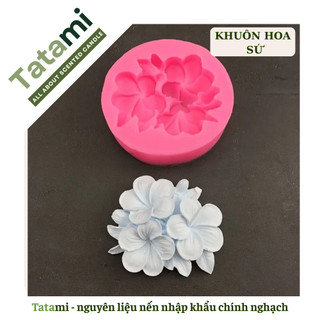 Khuôn Silicon Làm Nến TATAMI Tạo Hình Hoa Mẫu Đơn Khuôn Đổ Nến Handmade Chi Tiết Sắc Nét Cao Cấp