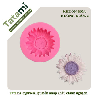 Khuôn Silicon Làm Nến TATAMI Tạo Hình Hoa Mẫu Đơn Khuôn Đổ Nến Handmade Chi Tiết Sắc Nét Cao Cấp