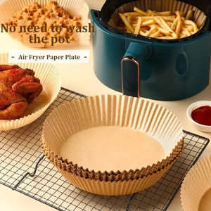 Set 45-50Miếng Giấy Nến Lót Thấm Hút Dầu Mỡ Dùng Nồi Chiên Không Dầu (Hàng Đủ)