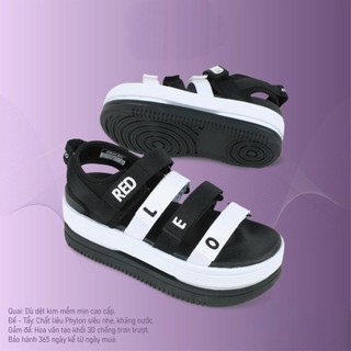 Dép Sandal REDLEO nữ tăng chiều cao, giày quai hậu độn đế cao 7cm, nhẹ mềm êm, chống thấm nước chống hôi chân