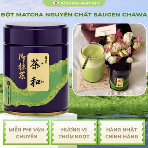 Bột Matcha Saijoen Chawa Sawa ,Yuzan,Myogetsu Đậm Trà Unami Dịu Nhẹ Matcha Nguyên Chất Nhật Bản M71