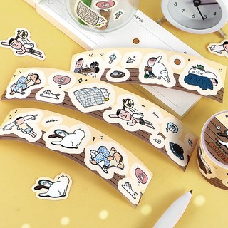 Sticker Cuộn Note For × MATSUGODA Dễ Thương Trang Trí Sổ Tay, Nhật Ký, Scrapbook, Laptop, Điện Thoại