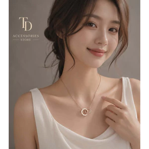 Dây chuyền vòng cổ timeless titan nữ thời trang | TD Accessories Store