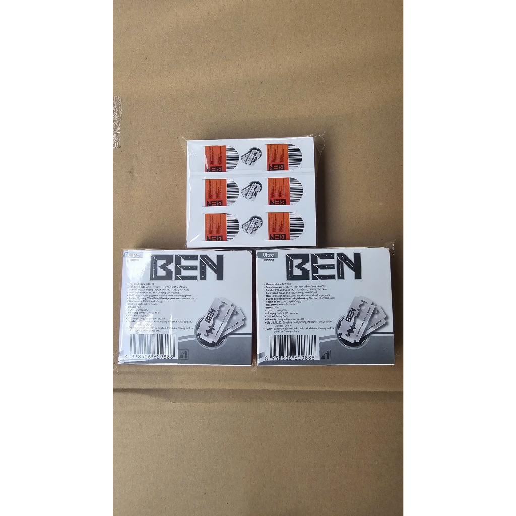 300 Lưỡi lam Ben tiêu chuẩn ( Basic) thép không gỉ.
