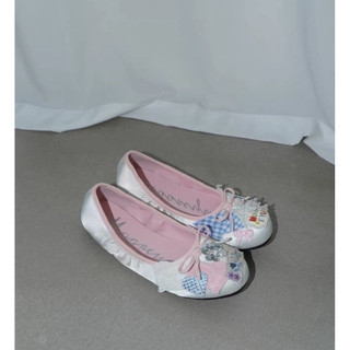 Giày Patchwork Scrap Ballet Flats - Chính Hãng (fullbox)