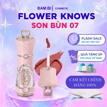 (SẴN) FLOWER KNOWS Son Bùn Bộ Sưu Tập Bunny Garden