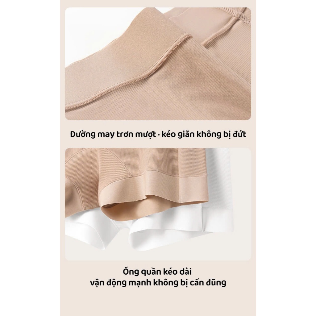 Quần Bảo Hộ Nữ Đùi Su Đúc Cao Cấp Kháng Khuẩn 10A, Chống Lộ,Không Cuộn Mép, Không Hằn Viền, Thoáng Khí Nhanh Khô LUCKORA