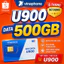 🔥SALE 600K | SIM DATA U900 VinaPhone | 500GB Data lTốc Độ Cao | Sử Dụng 6 Tháng | Chính Hãng