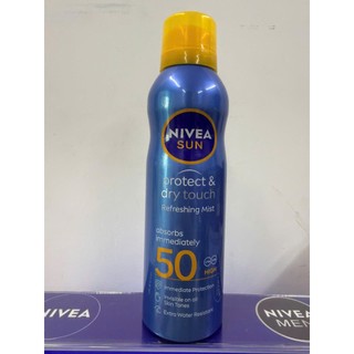 Xịt Chống Nắng Toàn Thân NIVEA 200ml (Mã 80461) - Mát Lạnh, Kháng Nước, Tiện Lợi Đi Biển