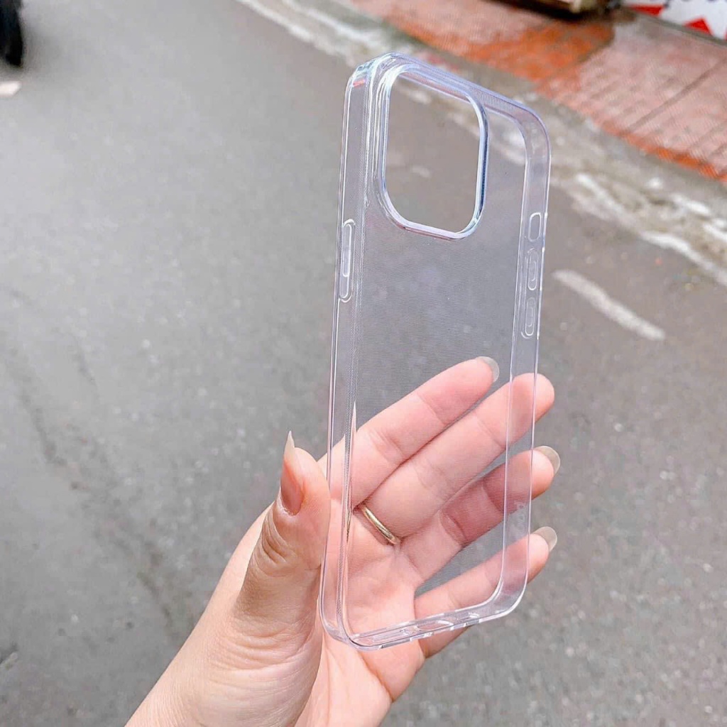 Ốp HOCO trong suốt mềm dẻo, ôm sát, dễ dàng tháo lắp dành cho iphone 17/16/15/14/13/12/pro/promax/plus/air ốp  lưng