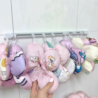 💮QUÀ TẶNG KHÔNG BÁN💮Cột Tóc Nơ To Vải Lụa Lyocell Mix Màu, Cột Bóc Phồng Đẹp - Chăn Ga Sỉ HCM