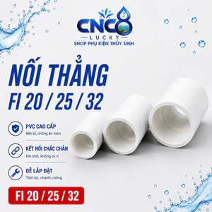 Cút nối thẳng ống nhựa fi20-25-32